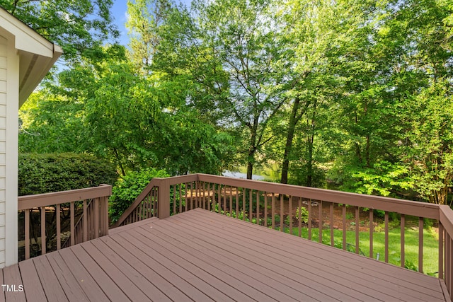 view of deck