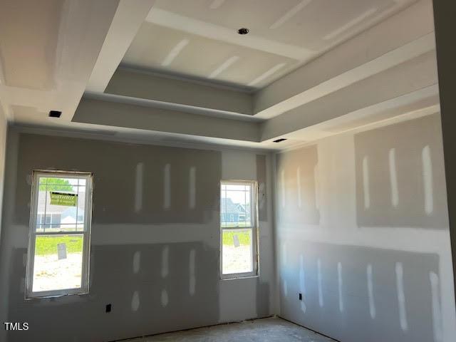 empty room featuring plenty of natural light
