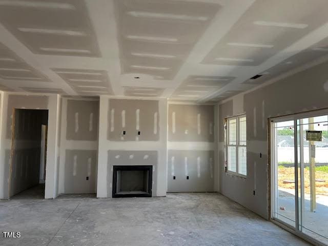 view of unfurnished living room