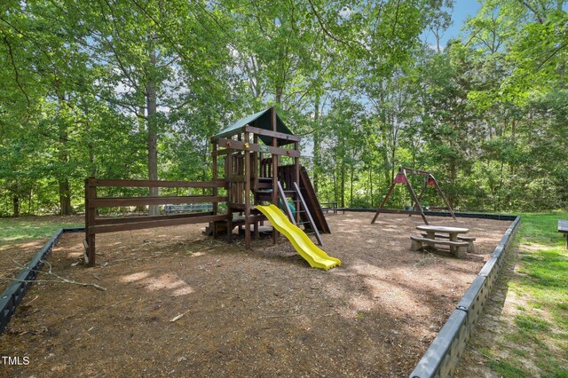 view of community playground