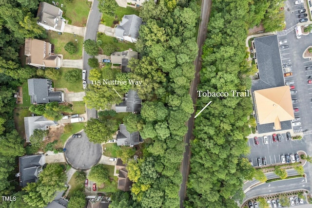 aerial overview of property's location