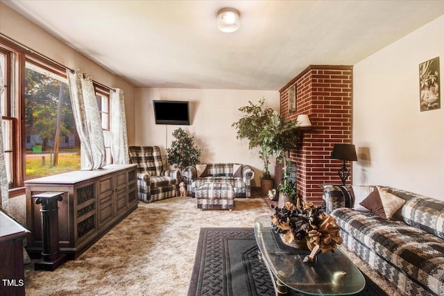 320 Dead End Rd, Enfield, NC 27823 - view of carpeted living area