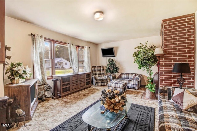 320 Dead End Rd, Enfield, NC 27823 - view of carpeted living area