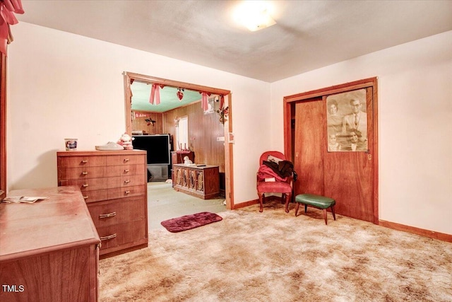320 Dead End Rd, Enfield, NC 27823 - sitting room with carpet floors and baseboards