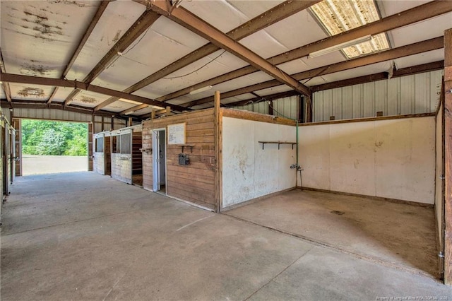 view of stable