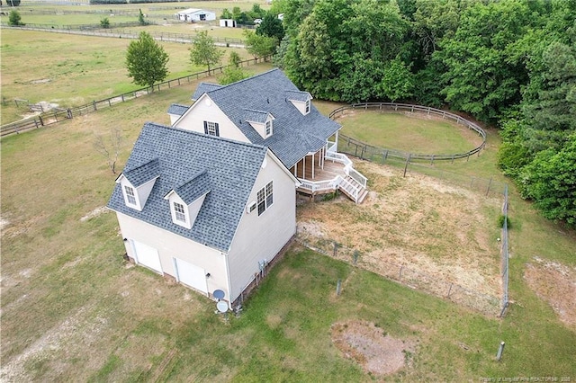 drone / aerial view