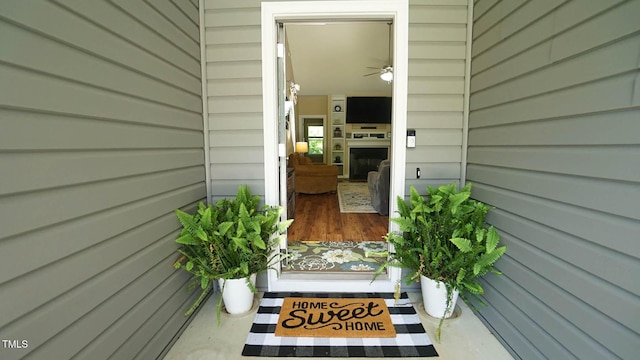 65 Wood Green Dr, Wendell, NC 27591 - property entrance featuring a porch