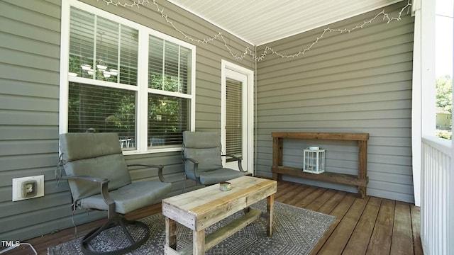 65 Wood Green Dr, Wendell, NC 27591 - wooden terrace with covered porch