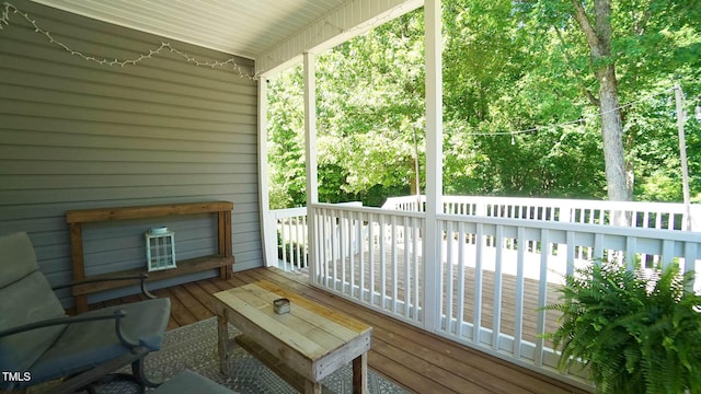 65 Wood Green Dr, Wendell, NC 27591 - view of deck