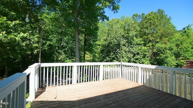 65 Wood Green Dr, Wendell, NC 27591 - view of wooden deck