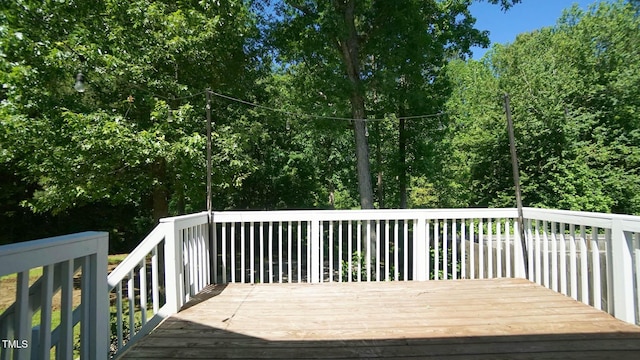 65 Wood Green Dr, Wendell, NC 27591 - view of wooden deck