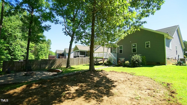65 Wood Green Dr, Wendell, NC 27591 - view of yard with fence