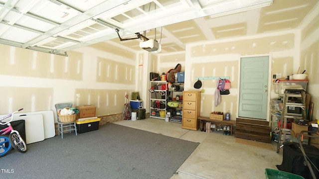 65 Wood Green Dr, Wendell, NC 27591 - garage with a garage door opener