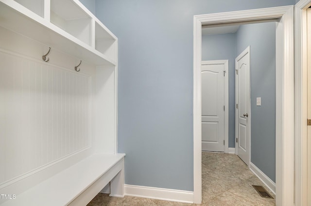 91 Carsons Creek Trl, Wendell, NC 27591 - mudroom featuring baseboards