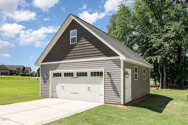 91 Carsons Creek Trl, Wendell, NC 27591 - view of detached garage