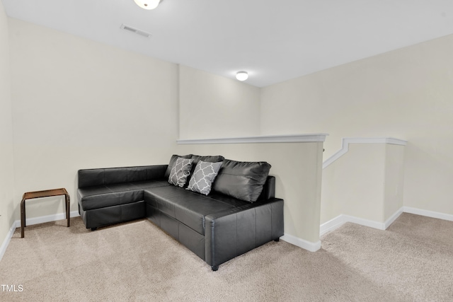 4108 Lady Slipper Ln, Durham, NC 27704 - carpeted living area featuring baseboards
