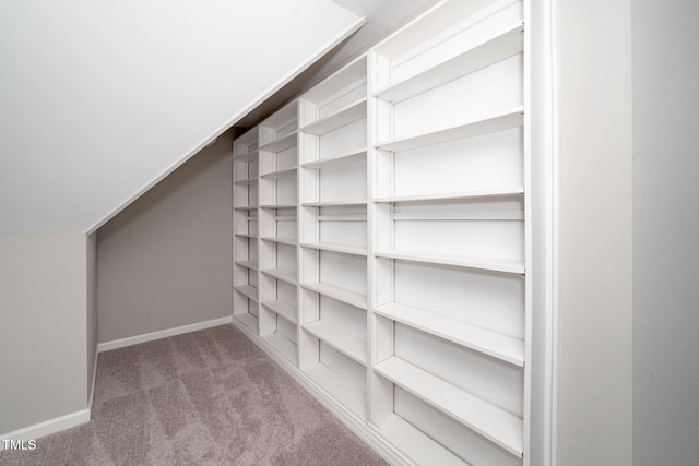 view of storage room