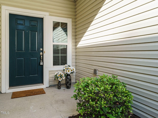 view of entrance to property