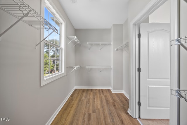 120 Hatchet Creek Ct, Morrisville, NC 27560 - spacious closet with wood finished floors