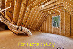 188 Buckaroo Dr, Louisburg, NC 27549 - view of attic