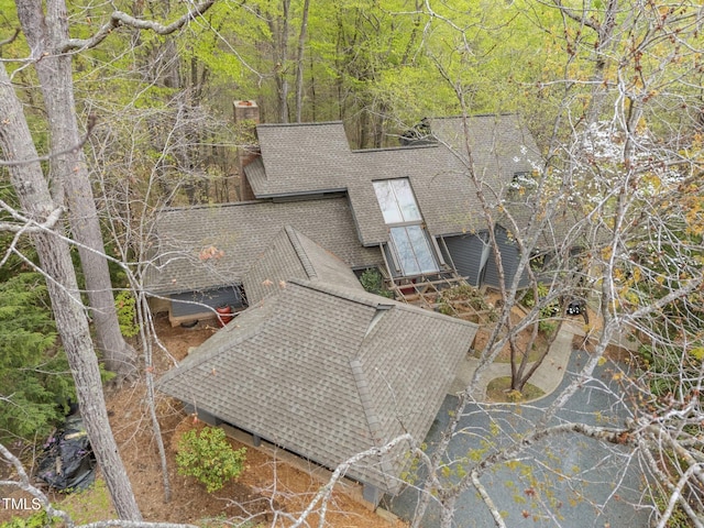 view of subject property