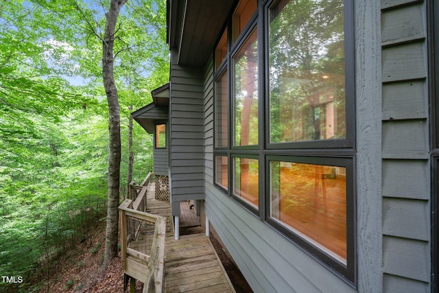 view of side of home