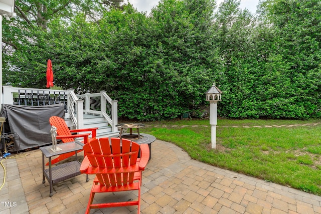 view of patio