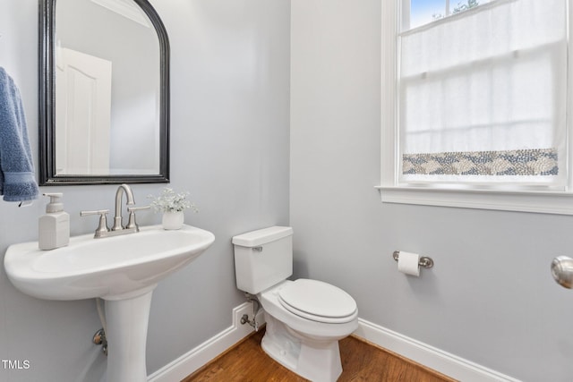 325 Wescott Ridge Dr, Holly Springs, NC 27540 - bathroom featuring wood finished floors and healthy amount of natural light