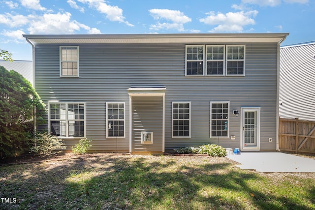 12340 Tetons Ct, Durham, NC 27703 - rear view of property featuring a patio
