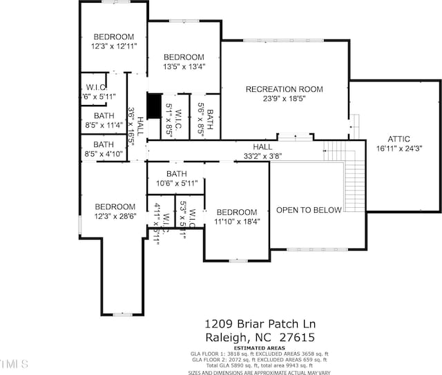 floor plan / room layout