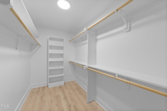 412 W Stallings St, Clayton, NC 27520 - walk in closet featuring light wood-style floors