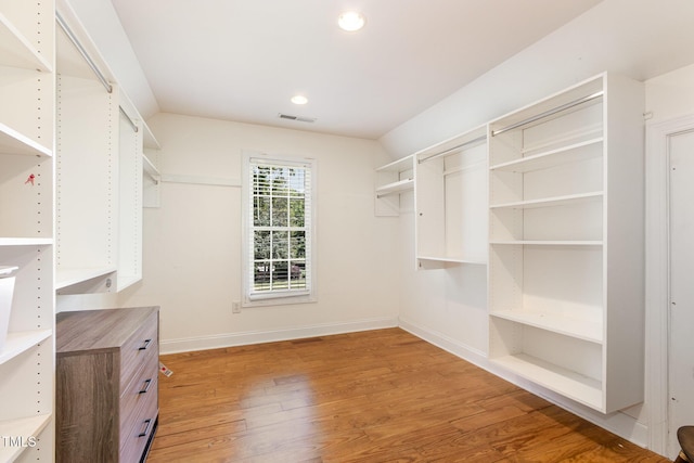 101 Rainbow Dr, Carrboro, NC 27510 - spacious closet featuring wood finished floors