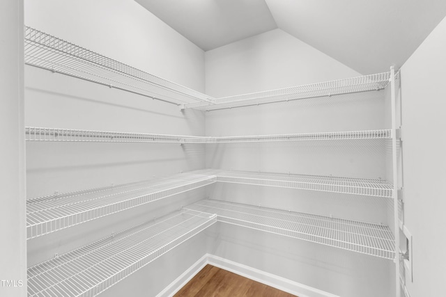 view of pantry