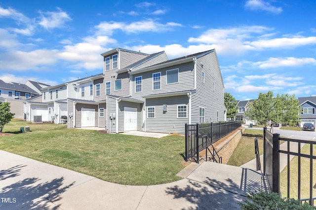view of home's exterior featuring a residential view and cooling unit
