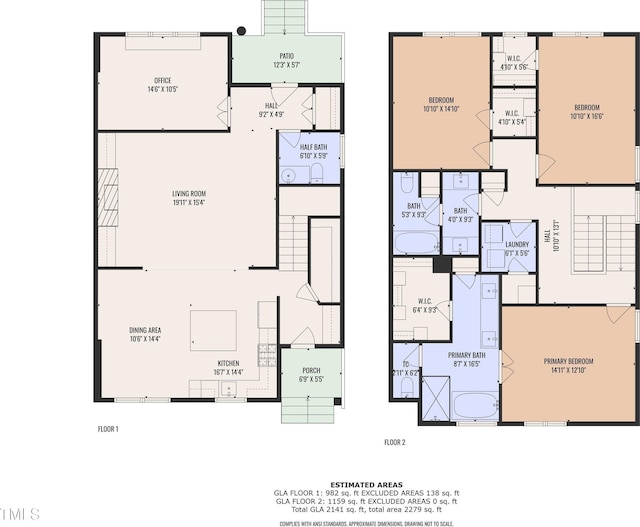 floor plan / room layout