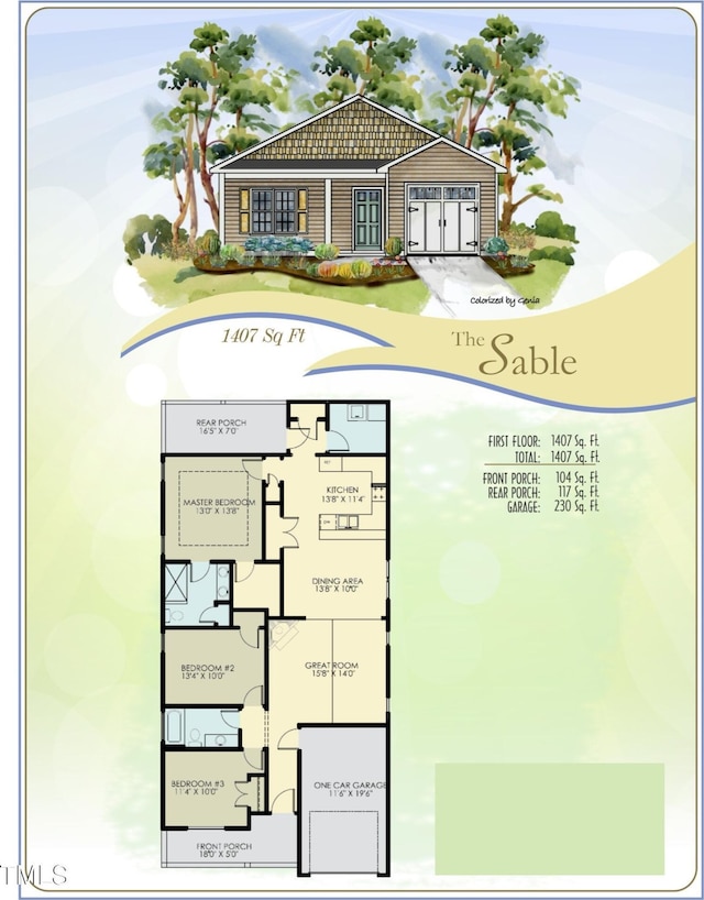 506 S Vance St, Fremont, NC 27830 - property floor plan