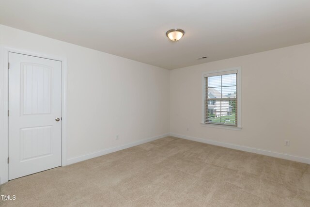 3536 Greenville Loop Rd, Wake Forest, NC 27587 - spare room with light carpet and baseboards