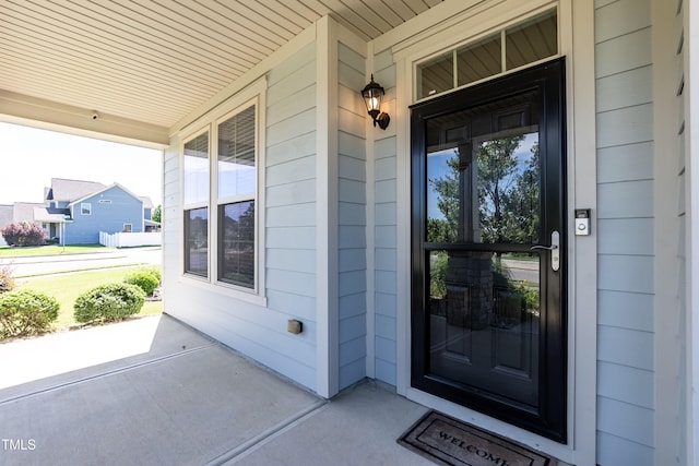 3536 Greenville Loop Rd, Wake Forest, NC 27587 - doorway to property with a porch