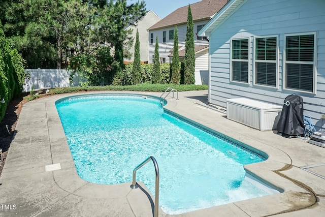3536 Greenville Loop Rd, Wake Forest, NC 27587 - view of swimming pool featuring a patio area