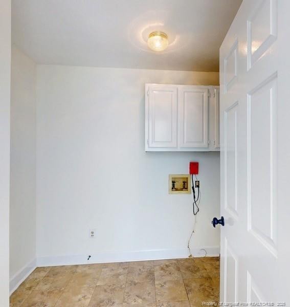 6976 Kings Lynn Loop, Fayetteville, NC 28304 - laundry room featuring cabinet space and hookup for a washing machine