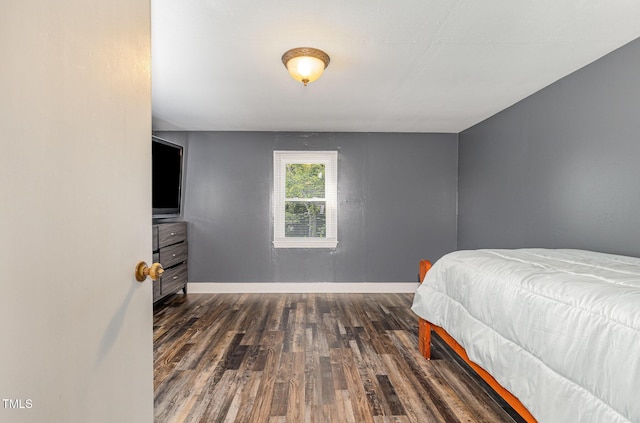 1169 Clayhole Rd, Dunn, NC 28334 - bedroom featuring dark wood finished floors and baseboards
