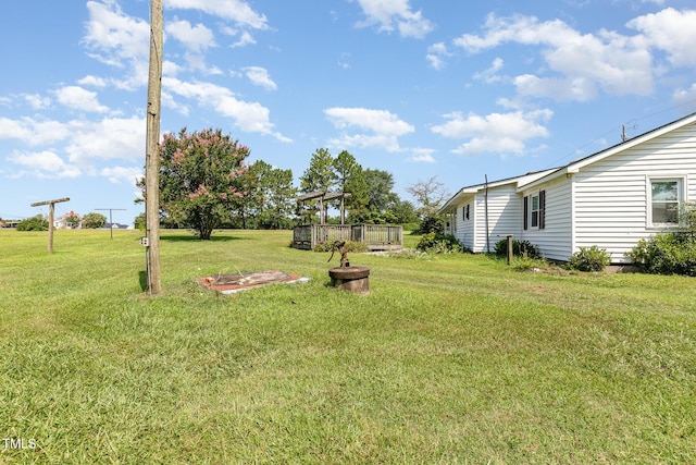 1169 Clayhole Rd, Dunn, NC 28334 - view of green lawn