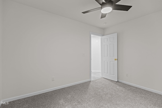 100 Citrus Pl, Cary, NC 27519 - carpeted empty room featuring ceiling fan and baseboards