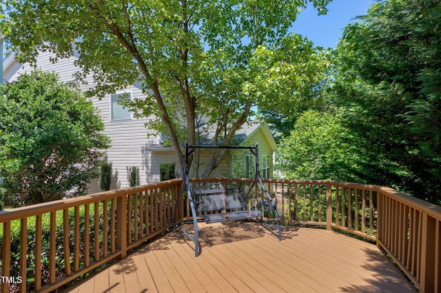 1141 Brookhill Way, Cary, NC 27519 - view of wooden deck