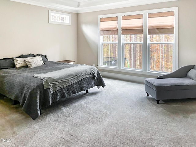 1218 Rogers Farm Rd, Wake Forest, NC 27587 - carpeted bedroom with ornamental molding