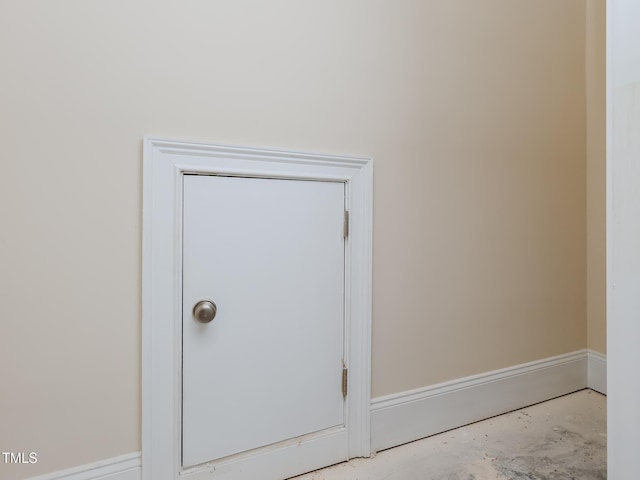 detailed view of concrete flooring