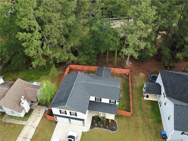 aerial view