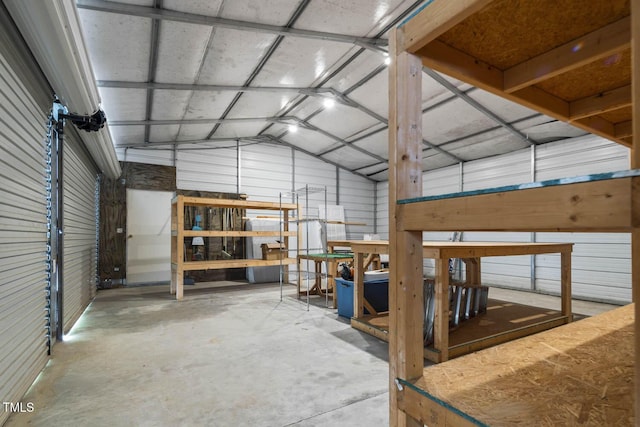 view of stable