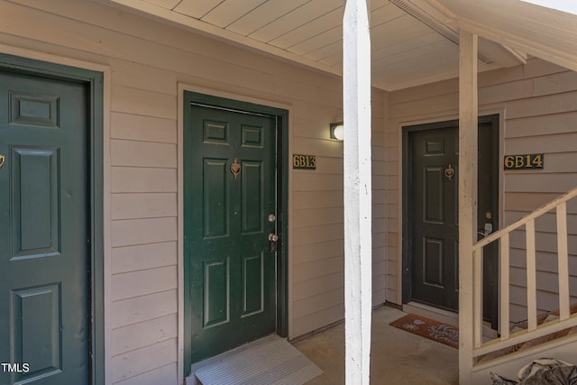 600 Audubon Lake Dr Unit 6B13, Durham, NC 27713 - view of exterior entry featuring a porch