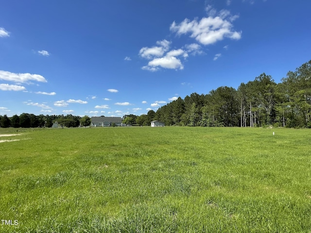 view of nature with a rural view